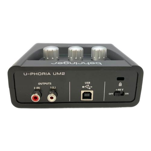 BEHRINGER (ベリンガー) オーディオ周辺機器 中国製 U-PHORIA UM2 動作確認済み S201229884AVV