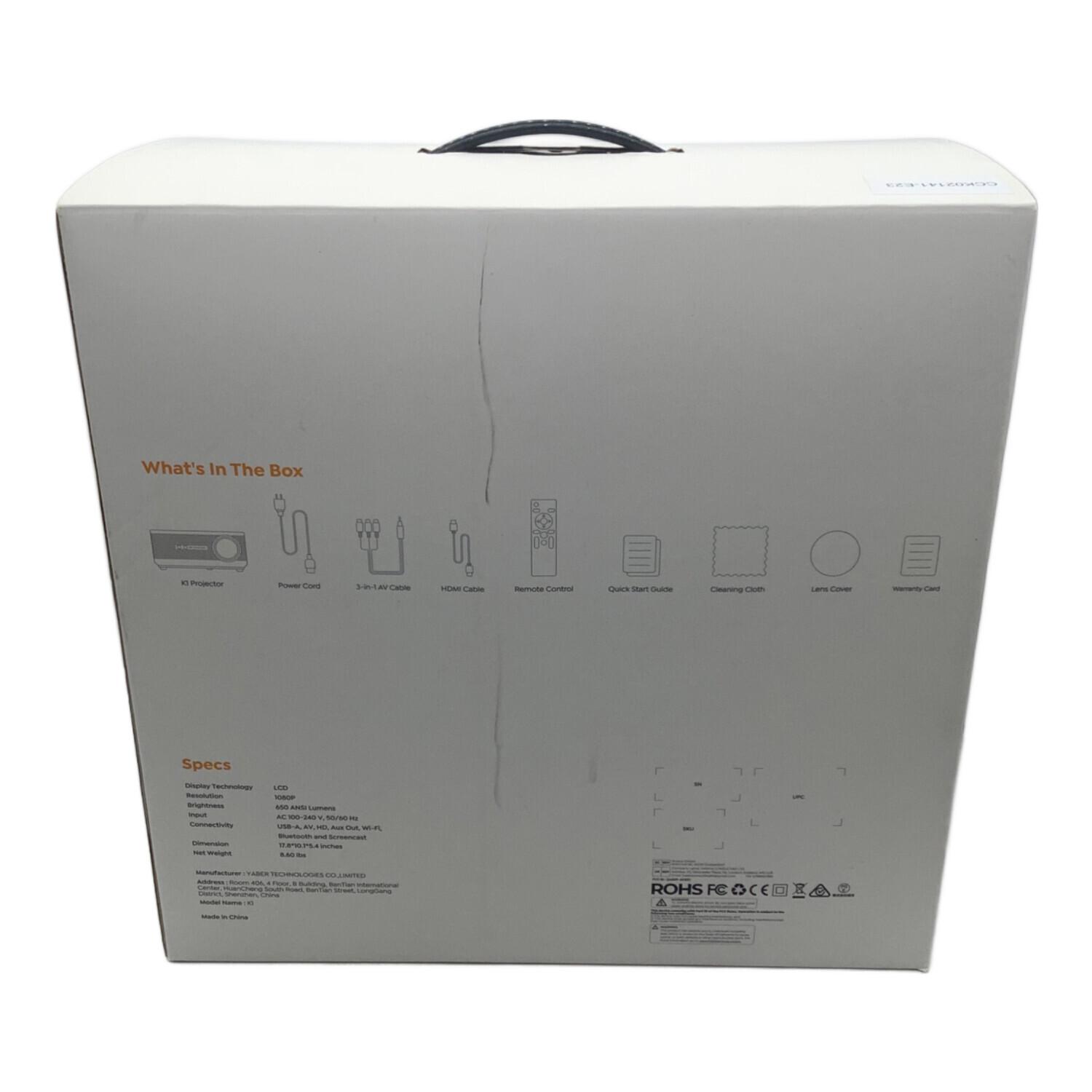 YABER (ヤバー) プロジェクター K1 Projector｜トレファクONLINE