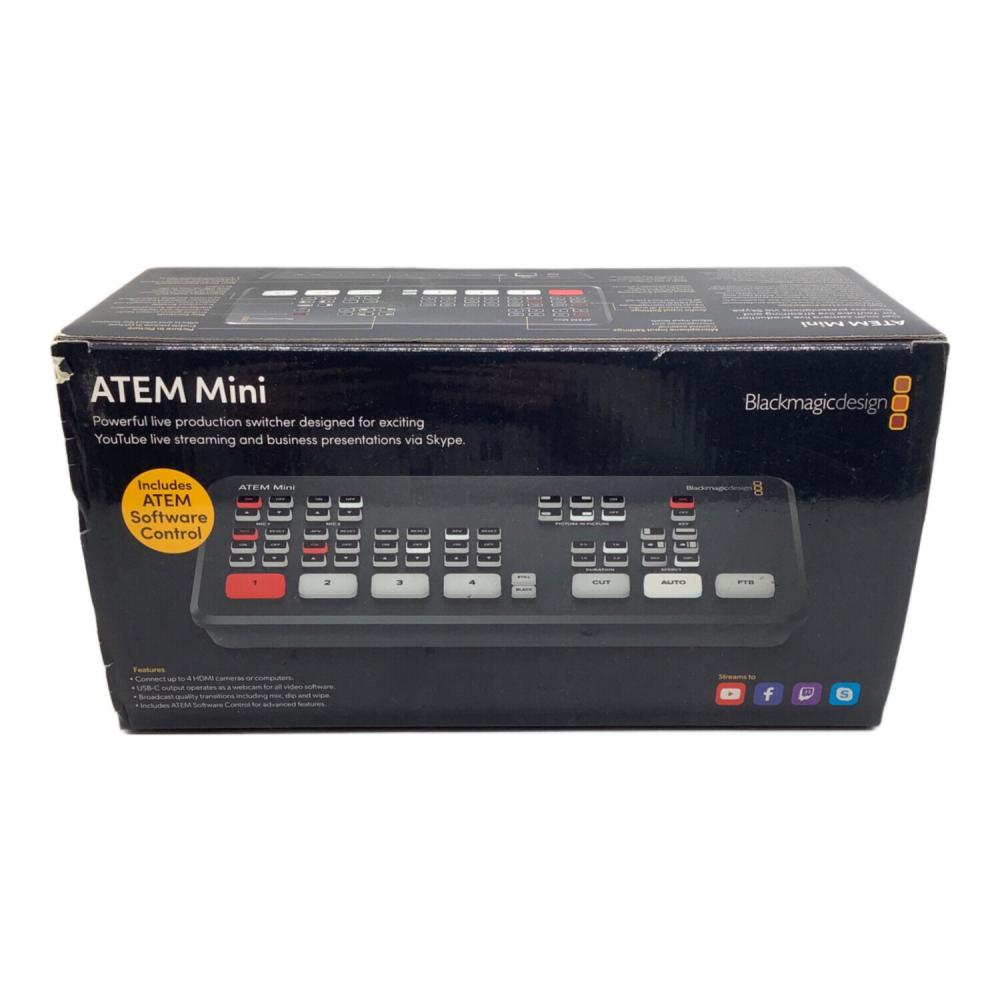 Blackmagic Design (ブラックマジックデザイン) ビデオスイッチャー