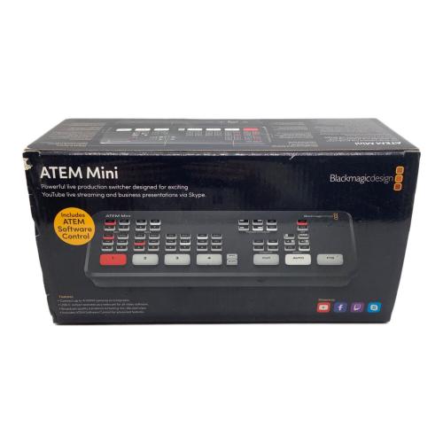 Blackmagic Design (ブラックマジックデザイン) ビデオスイッチャー ATEM MINI