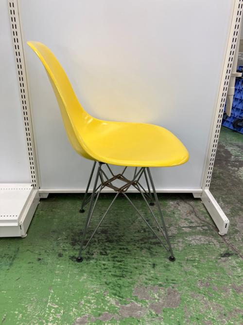 Herman Miller (ハーマンミラー) シェルチェア イエロー Side Shell