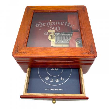 オルゴール Organette 20 DISC ※取っ手補修有|トレファクONLINE オルゴール Organette 20 DISC ※取っ手補修有|トレファクONLINE