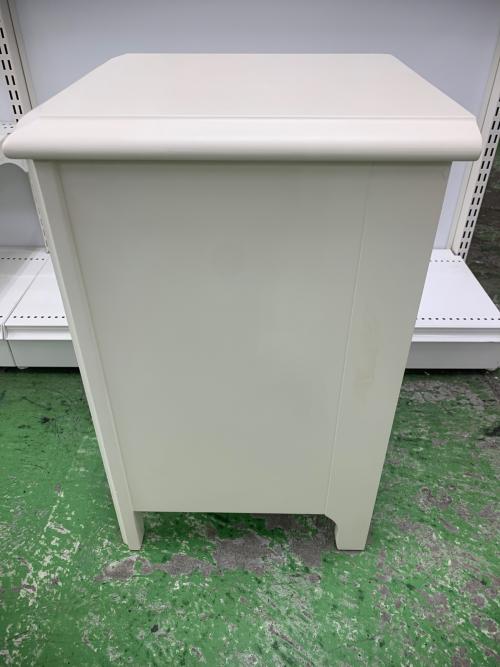 Franc franc (フランフラン) ナイトテーブル ホワイト エルガ