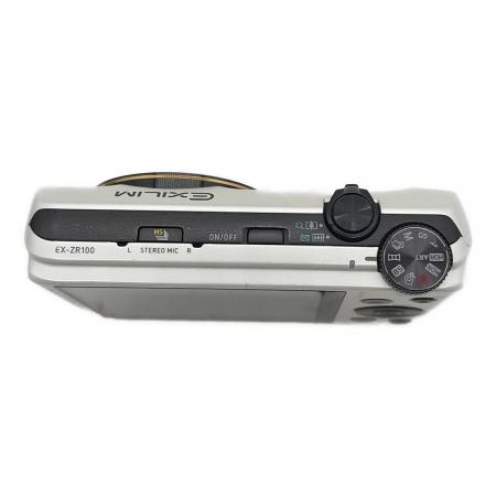 CASIO EX-ZR100 コンパクトデジタルカメラ CASIO (カシオ) コンパクトデジタルカメラ 充電器付き EX-ZR100
