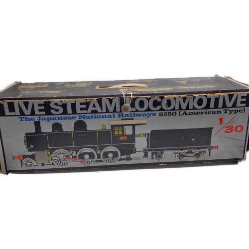 小型蒸気機関車 1/30/現状品 LIVE STEAM LOCOMOTIVE 8550 AMERICAN TYPE
