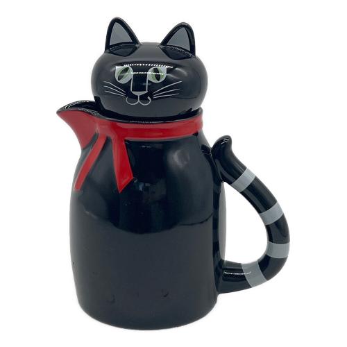 Lisa Larson (リサラーソン) ティーポット 黒猫 PIA 廃盤品