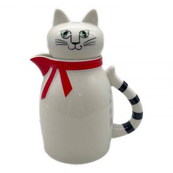 Lisa Larson (リサラーソン) ティーポット 白猫 FIA