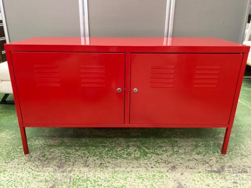 IKEA (イケア) スチールキャビネット レッド PS