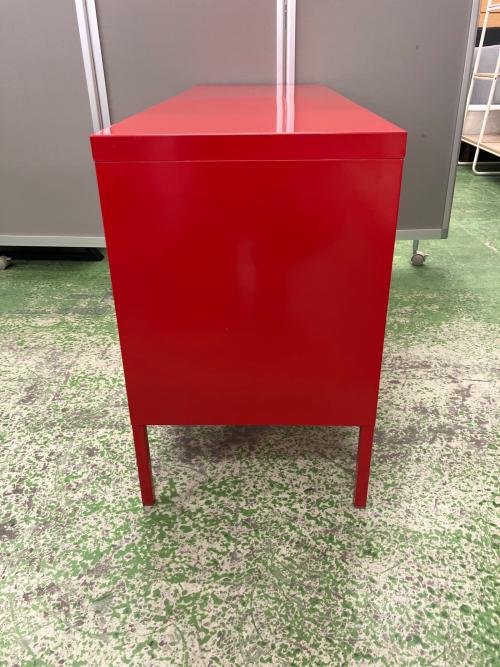 IKEA (イケア) スチールキャビネット レッド PS