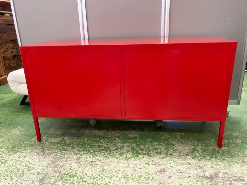IKEA (イケア) スチールキャビネット レッド PS
