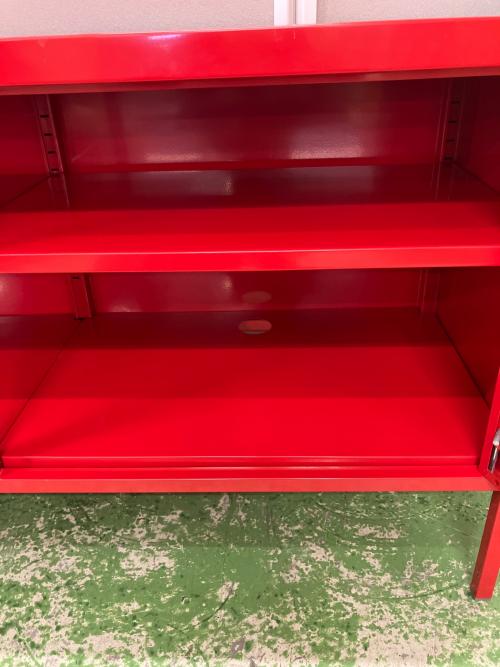 IKEA (イケア) スチールキャビネット レッド PS
