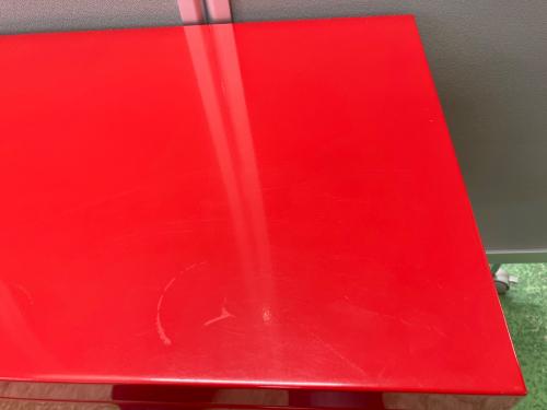 IKEA (イケア) スチールキャビネット レッド PS