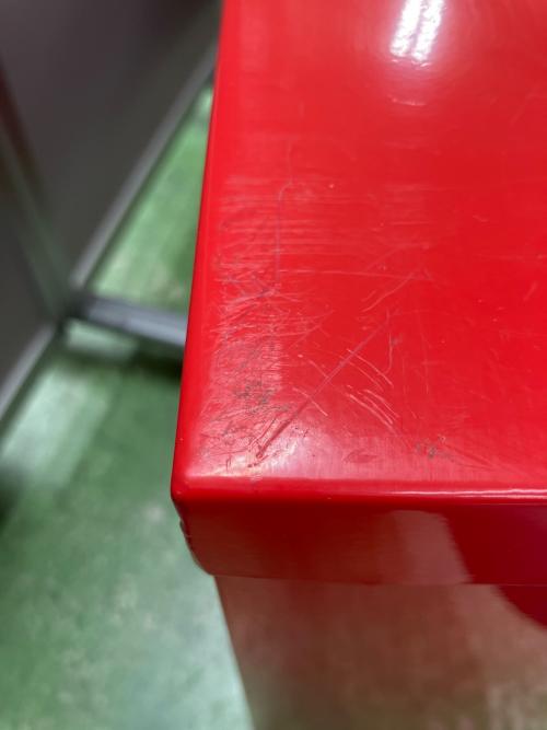 IKEA (イケア) スチールキャビネット レッド PS