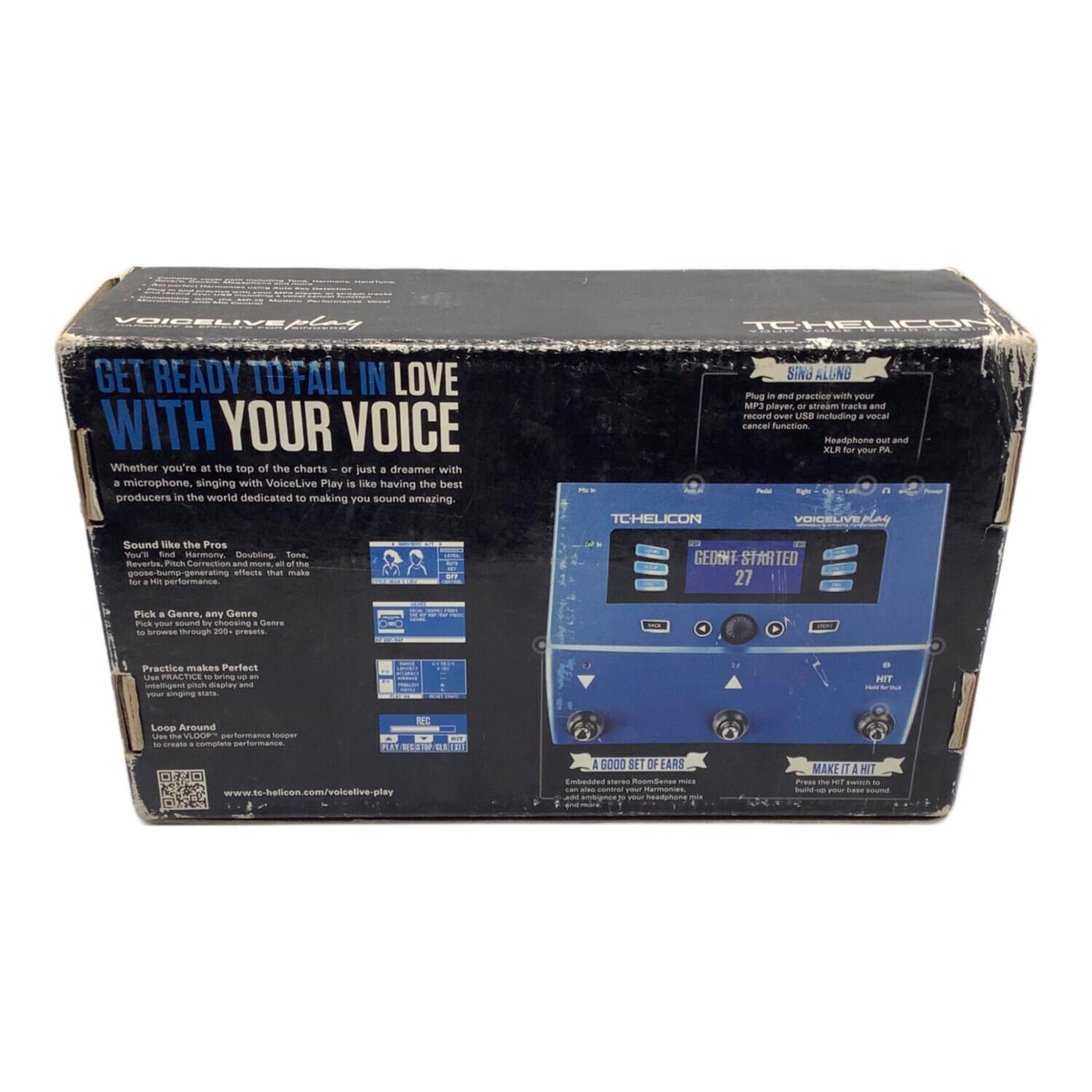 TC HELICON (ティーシーヘリコン) ボーカルエフェクター VOICE LIVE