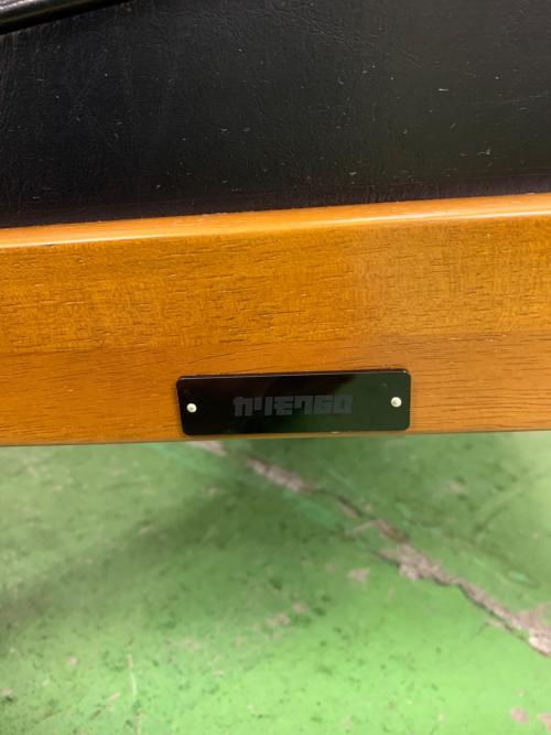 カリモク60 (カリモクロクマル) 2人掛けソファー スタンダードブラック Kチェア 2シーター