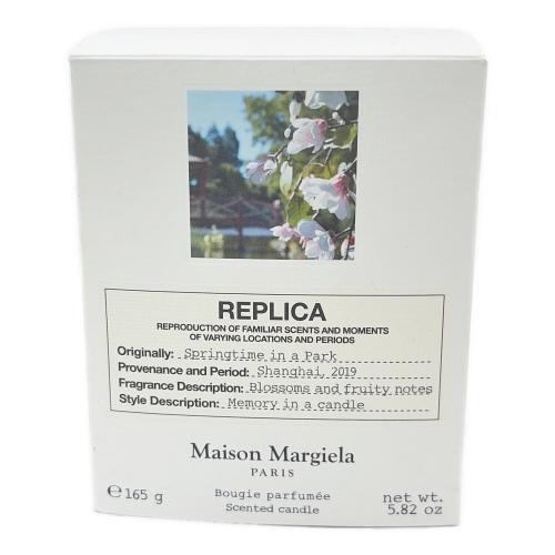 Maison Margiela (メゾンマルジェラ) アロマキャンドル スプリングタイムインアパーク