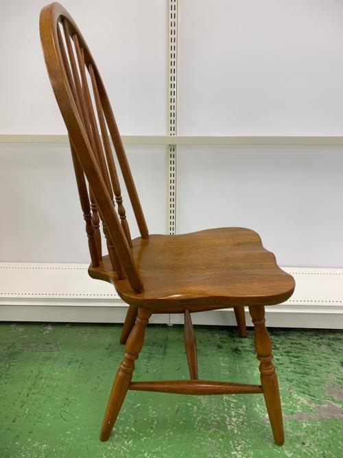 柏木工 (カシワモッコウ) ダイニングチェアー ブラウン 1人掛け