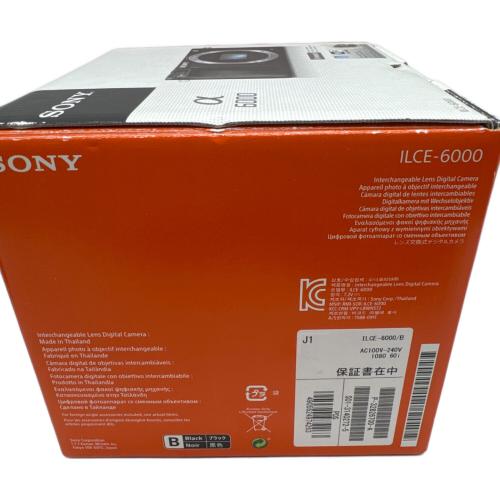 SONY (ソニー) デジタル一眼レフカメラ ILCE-6000