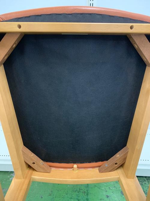 karimoku (カリモク)DIRETTORE ダイニングチェアー オレンジ×ナチュラル