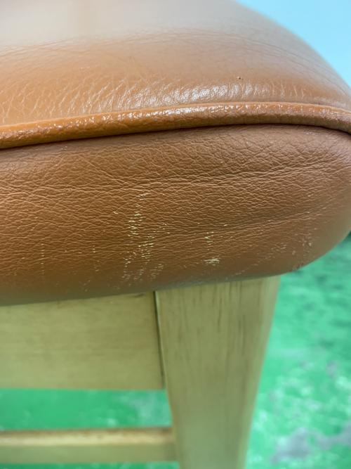 karimoku (カリモク)DIRETTORE ダイニングチェアー オレンジ×ナチュラル