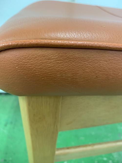 karimoku (カリモク)DIRETTORE ダイニングチェアー オレンジ×ナチュラル