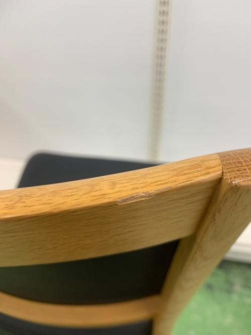 karimoku (カリモク) Chitanoダイニングチェアー ブラック×ナチュラル