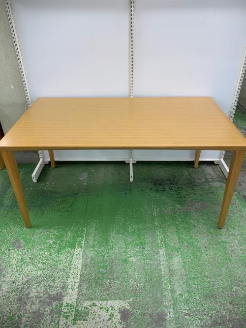 秋田木工 (アキタモッコウ) ダイニング4点セット ナチュラル×ホワイト N-T005