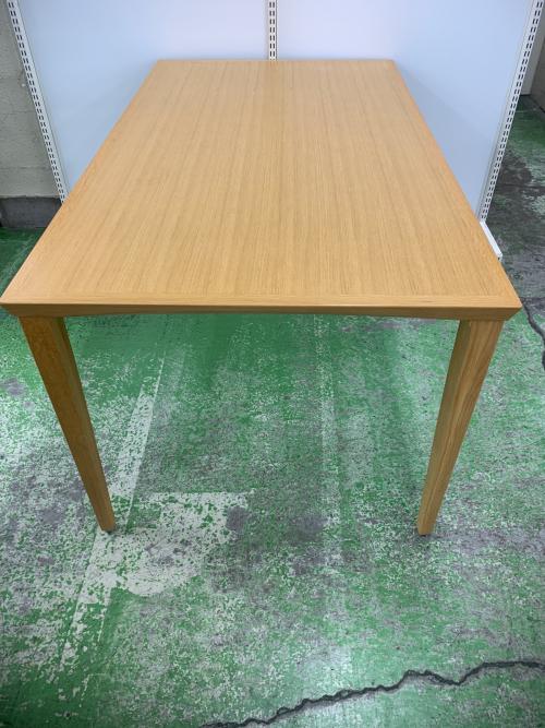 秋田木工 (アキタモッコウ) ダイニング4点セット ナチュラル×ホワイト N-T005