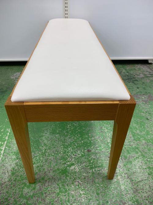 秋田木工 (アキタモッコウ) ダイニング4点セット ナチュラル×ホワイト N-T005