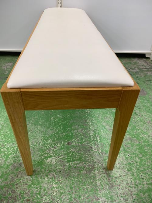 秋田木工 (アキタモッコウ) ダイニング4点セット ナチュラル×ホワイト N-T005