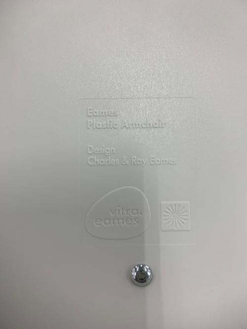 Vitra(ヴィトラ） アームチェアー ホワイト×グリーン 1人掛け Eames Plastic Armchair Charles＆Ray Eames