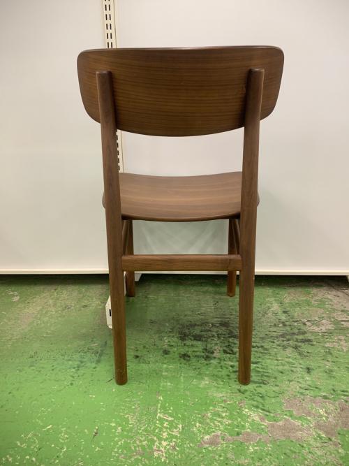 無印良品 (ムジルシリョウヒン) ラウンドチェア ブラウン ウォールナット