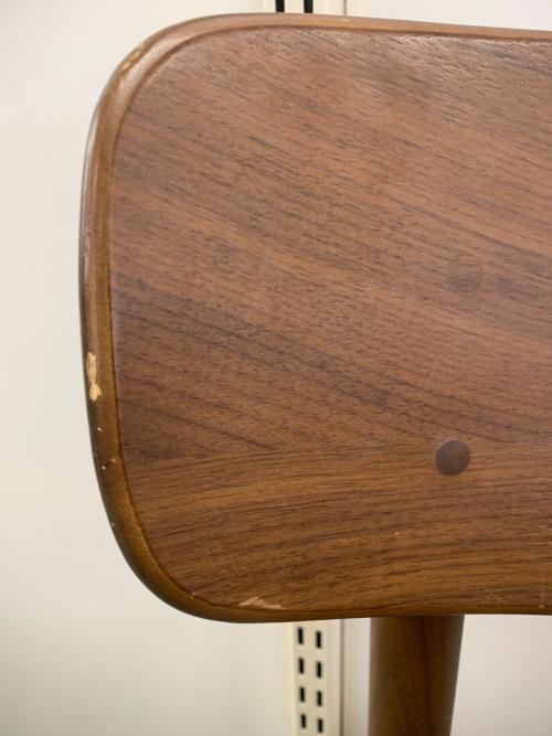 無印良品 (ムジルシリョウヒン) ラウンドチェア ブラウン ウォールナット