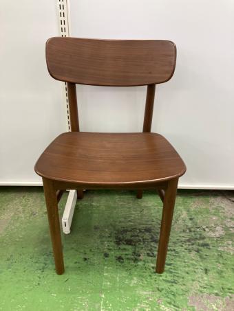 無印良品 (ムジルシリョウヒン) ラウンドチェア ブラウン ウォールナット