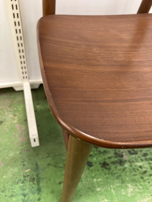 無印良品 (ムジルシリョウヒン) ラウンドチェア ブラウン ウォールナット