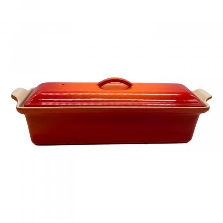 LE CREUSET (ルクルーゼ) テリーヌ型容器 SIZE 32 オレンジ