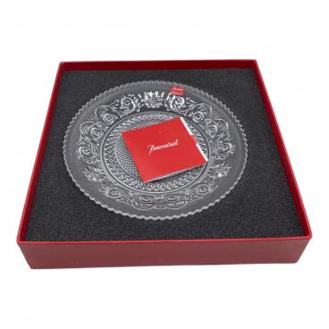 Baccarat (バカラ) プレート 20cm アラベスク 箱無し(洋食器