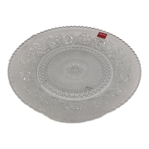 Baccarat (バカラ) ガラス皿 アラベスク
