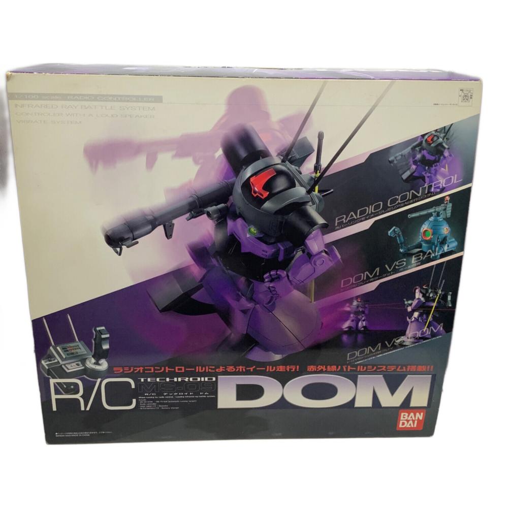 ジャンク品 バンダイ RC テックロイド 機動戦士 ガンダム MS-06F BANDAI (バンダイ) テックロイド ドム ラジコン ジャンク品 動作なし