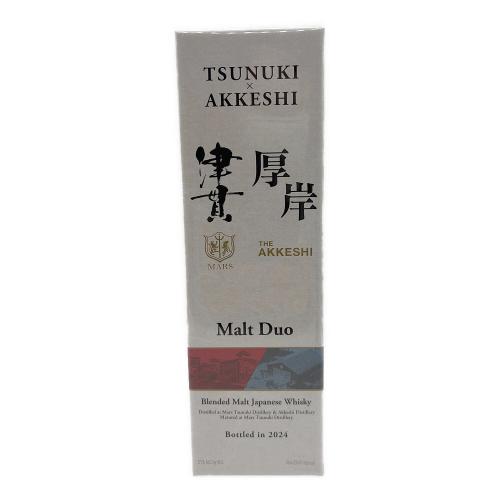 津貫 厚岸 ジャパニーズウィスキー 700ml
