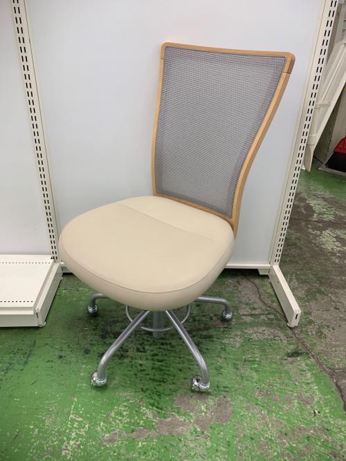 karimoku (カリモク) ワークチェアー XT4201 ナチュラル×ホワイト