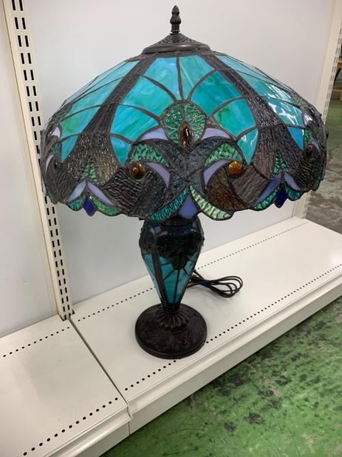 ステンドグラスランプ