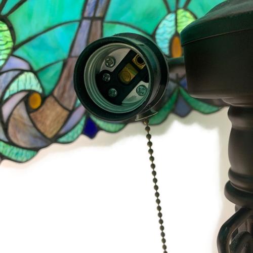 ステンドグラスランプ
