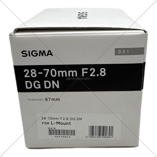 SIGMA (シグマ) レンズ 28-70mm F2.8 DG DN