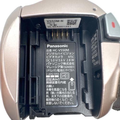Panasonic (パナソニック) デジタルビデオカメラ HC-V550M