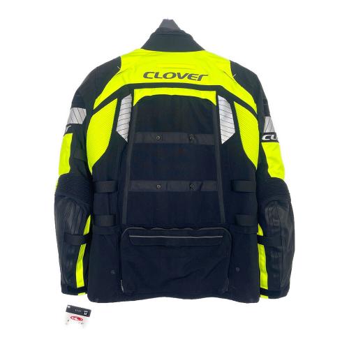 CLOVER (クローバー) モーターサイクルジャケット メンズ SIZE M ブラック×イエロー