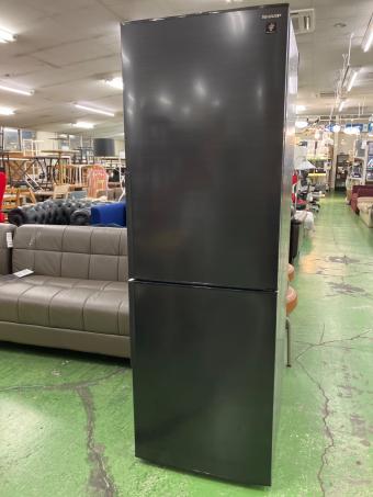 SHARP (シャープ) 2ドア冷蔵庫 SJ-AK31F-B 2020年製 310L