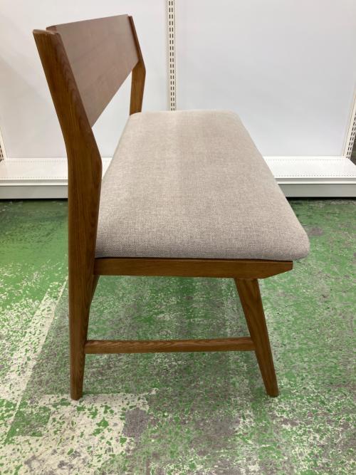 UNICO (ウニコ) ベンチ ナチュラル×グレー SIGNE BENCH BACKREST
