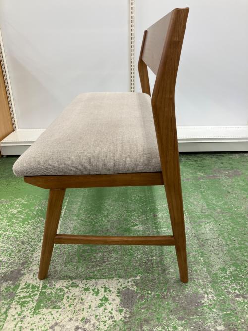 UNICO (ウニコ) ベンチ ナチュラル×グレー SIGNE BENCH BACKREST