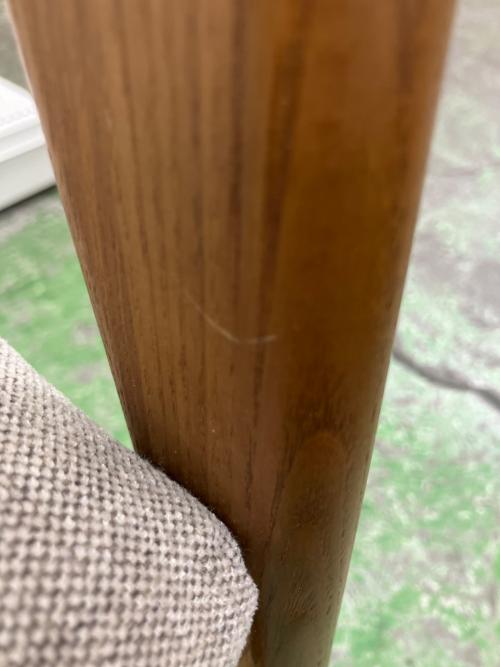 UNICO (ウニコ) ベンチ ナチュラル×グレー SIGNE BENCH BACKREST